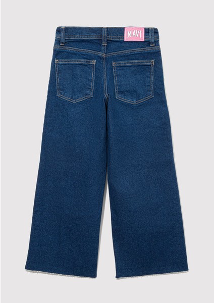 Lori 90lar Koyu Mavi Jean Pantolon 7010036-88225