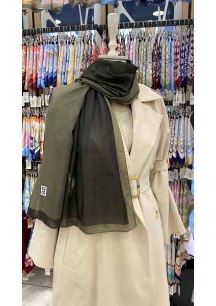 Gölge Geçiş Şal Yeşil Siyah fiyatları