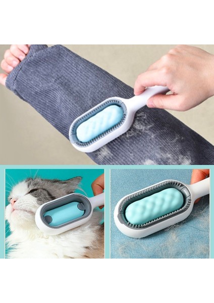 Buffer® Evcil Hayvanlar Için Çift Taraflı Pet Fırçası Nemli Tüy Tarama Tarağı -M11 fırsatları