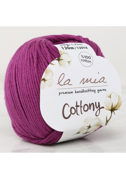 La Mia Cottony Mor Bebek El Örgü Ipi - P25 - 33657