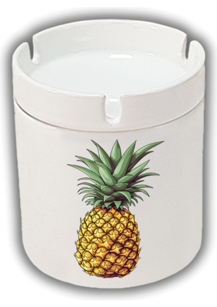 Ananas Baskılı Küllük Kül Tablası