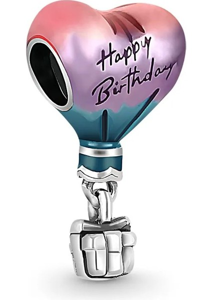 İyi Yaşlar Sıcak Hava Balonu Gümüş Charm fiyatları