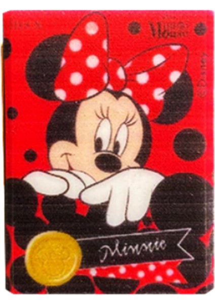 Mınnıe Baskılı Silgi 4'lü Set Sarı, Yeşil, Mavi, Kırmızı 40385