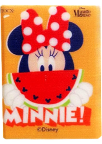 Mınnıe Baskılı Silgi 4'lü Set Sarı, Yeşil, Mavi, Kırmızı 40385