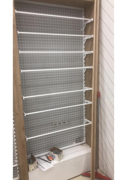 Dekorasyon Tel Pano Beyaz Renk 100x200 cm 3,60 mm Kalınlıkta Asma Tavan İçin modelleri