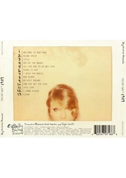 Taylor Swift 1989 Plak Pop Müzik 2 LP Formatında Universal Yayıncı 2014 Yılı fiyatları