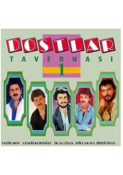 Dostlar Tavernası 1 Plak Cengiz Kurtoğlu Arabesk Müzik 33 RPM fırsatları