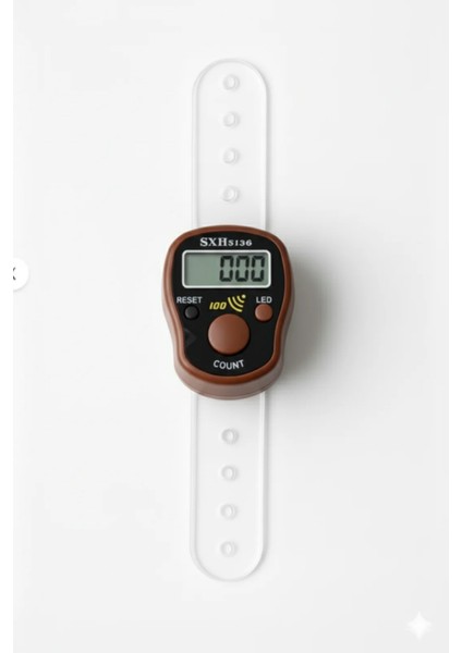 3 Adet Karışık Renk Sesli Işıklı Dijital Zikirmatik – Yüzük Tesbih Sayaç – 100’DE Alarm Özellikli fırsatları