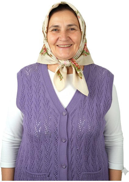 Kadın Kışlık Pamuklu Triko Klasik Örme Anne Yelek Düğmeli Çift Cepli Rahat Kesim Likralı modelleri