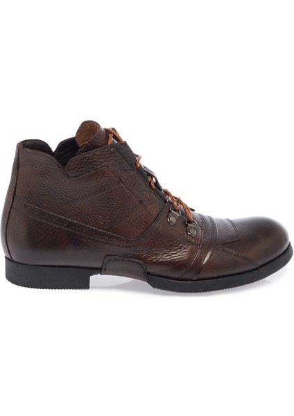 Kahve Hakiki Deri Erkek Casual Bot - E23K1BT56503-A42