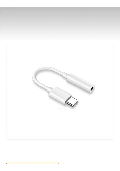 Type-C Aux Kulaklık Dönüştürücü