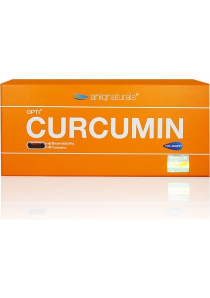 Aniqnaturals Curcumin 120 Kapsül