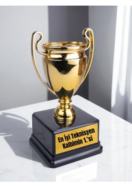 Teknisyene Doğum Günü Hediyesi Ödül Şampiyonluk Kupası Özel Hediye