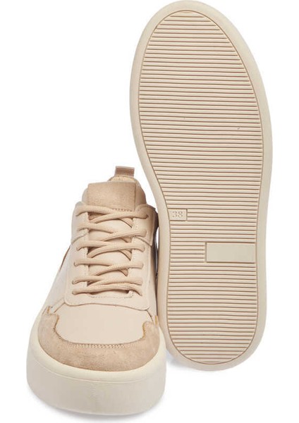 Bej Vegan Kadın Sneaker - K23S1AY66893-D67