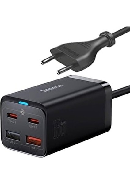 Gan3 Pro 65W Masaüstü Şarj Cihazı Hızlı Şarj Özelliği ile Universal Uyumlu