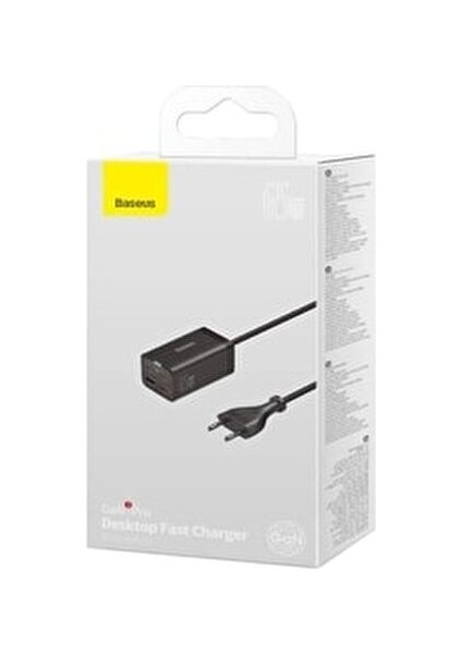 Gan3 Pro 65W Masaüstü Şarj Cihazı Hızlı Şarj Özelliği ile Universal Uyumlu