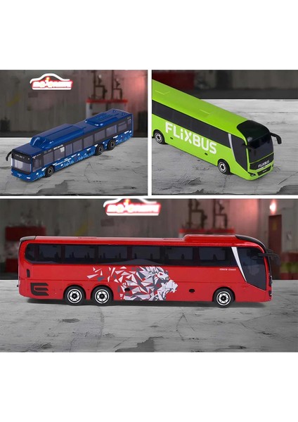 Majorette Man Şehir Otobüsü Metal MODEL 212053159 indirimleri