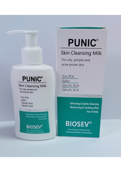 Biosev - Punıc Cilt Temizleme Sütü ( Skin Cleansing Milk ) 150 ml fiyatları