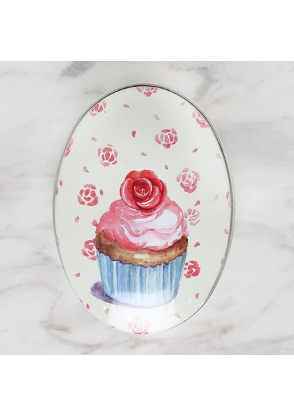 Loren Metal Saklama Kutusu Oval