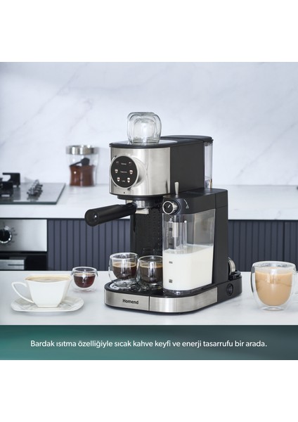 Coffebreak 5015H Süt Köpürtücülü Otomatik Espresso Makinesi modelleri