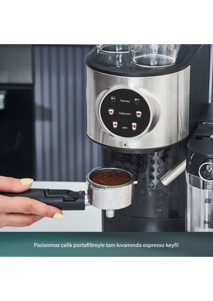 Coffebreak 5015H Süt Köpürtücülü Otomatik Espresso Makinesi