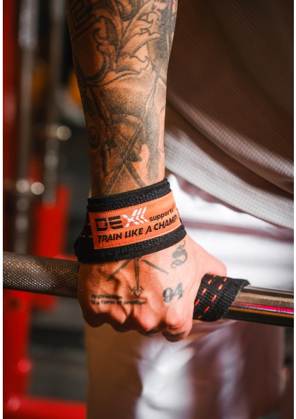 Pro Lifting Straps Padded 2’li Paket Turuncu