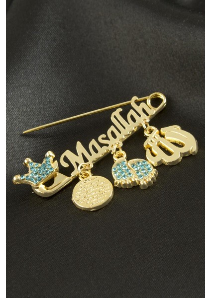 Maşallah Yazılı Broş