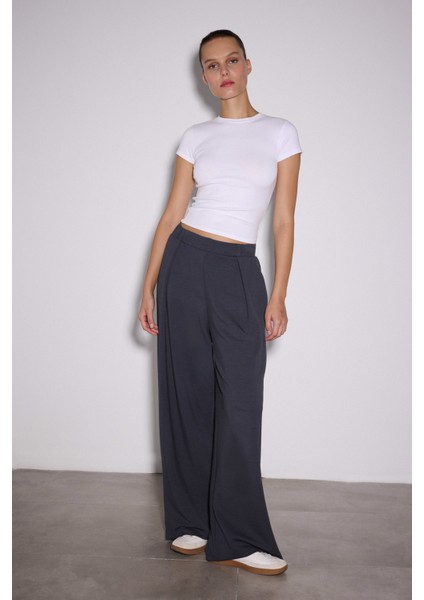 Bisiklet Yaka Kısa Kol Üst