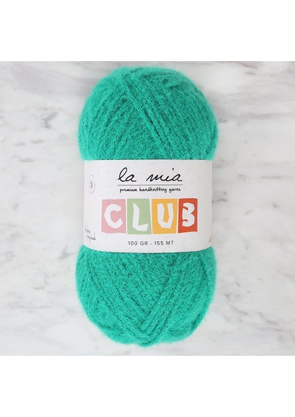 La Mia Club Yeşil El Örgü Ipi - 614