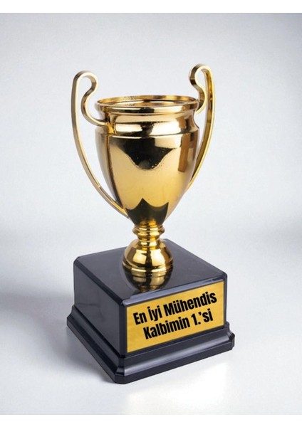 Mühendise Doğum Günü Hediyesi Ödül Şampiyonluk Kupası Özel Hediye