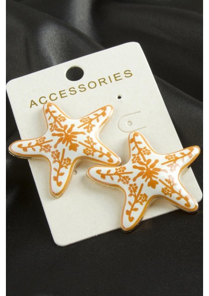 Yıldız Mineli Küpe