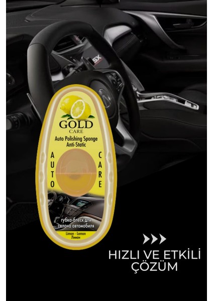 Limon Aromalı Oto Temizleme ve Parlatma Süngeri – Antistatik, Toz Tutmaz indirimleri