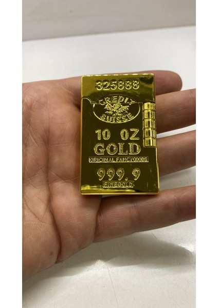 Altın Külçe Tasarımlı Metal Çakmak fiyatları