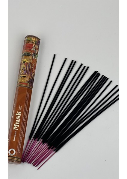 Darshan International Musk (Misk) 20'Li Çubuk Tütsü (1 Saate Kadar Kullanım Süresi) fiyatları