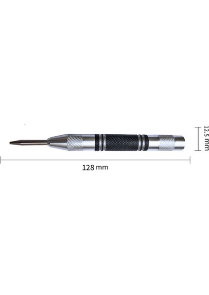 4pcs Otomatik Merkez Punch Center Del Punch Yay Yüklü Işaretleme Başlangıç Delikleri Aracı Aracı Aracı Matkap Bit (Yurt Dışından) fırsatları