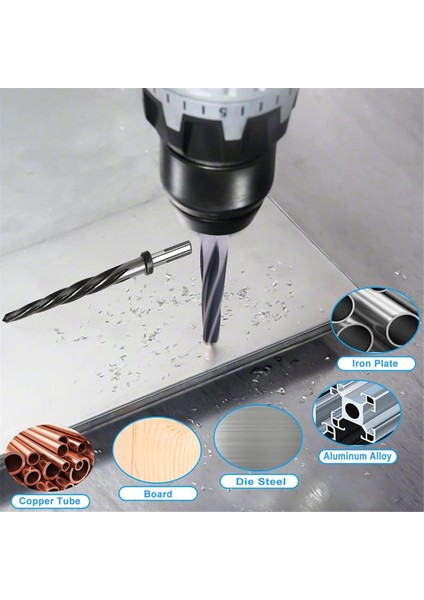 1/2in Köprü Inşaat Reamer Matkap Bit M2 Hss Çelik Alaşımlı Metal Ahşap Için Misafir Kesici Rayab 1/2in Slip Shank (Yurt Dışından) fiyatları