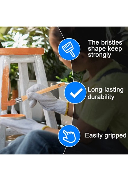 Trim Boya Fırçası Kenar Boyama Alet Kiti Köşe Için Yuvarlak Döşeme Fırçaları Rötuşlar Sanat Eserleri Ev Duvar Kenarları 6 Paket (Yurt Dışından) modelleri