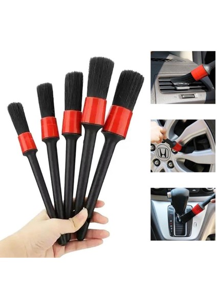Oto Detay Temizlik Fırçası Seti 5 Parça