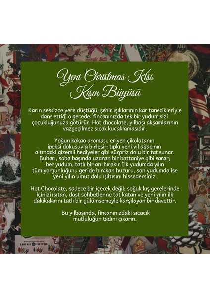 Christmas Kiss 2025 Hot Chocolate – Macadamia Aromalı Sıcak Çikolata, 50 G indirimleri