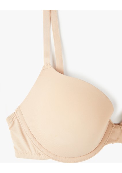 Rahat Kalıp Dolgulu Kaplı Balenli Push Up Sütyen fiyatları