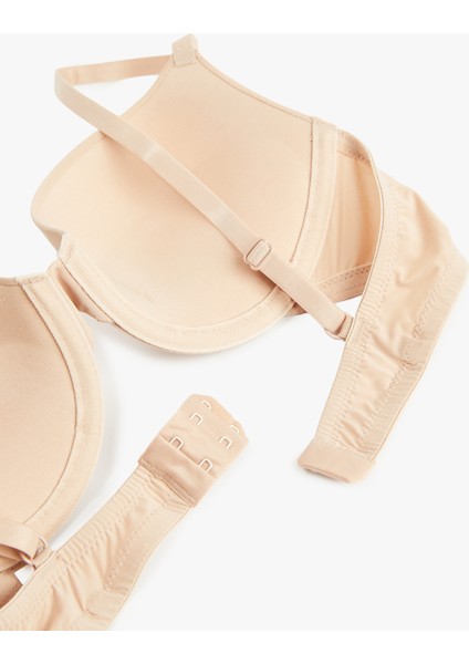 Rahat Kalıp Dolgulu Kaplı Balenli Push Up Sütyen modelleri