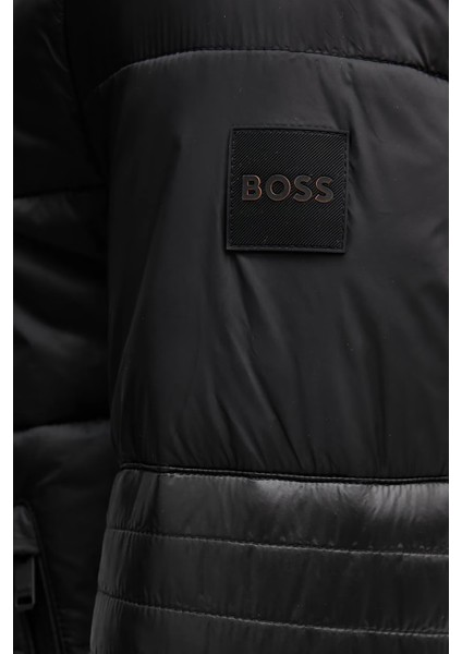 Kapitoneli Regular Fit Dik Yaka Fermuarlı Mont Erkek Mont 50543624 001 indirimleri