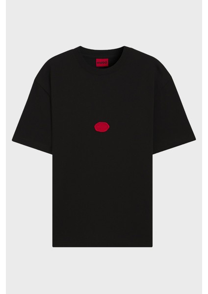 Logolu Pamuklu Relaxed Fit Bisiklet Yaka T Shirt Erkek T Shirt 50546716 001 indirimleri