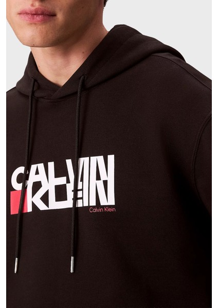 Pamuklu Regular Fit Kapüşonlu Logolu Sweat LV04RD258GUB1 Erkek Sweat LV04RD258G Ub1 indirimleri