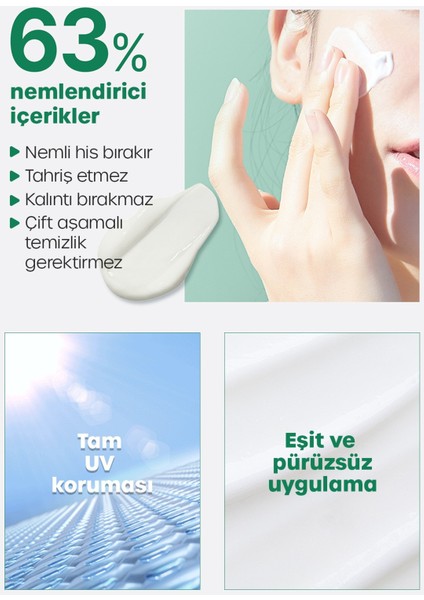 Güneş Kremi Cicamide Centella Asiatica, Seramid Onarıcı, SPF50 Pa 50ML fiyatları