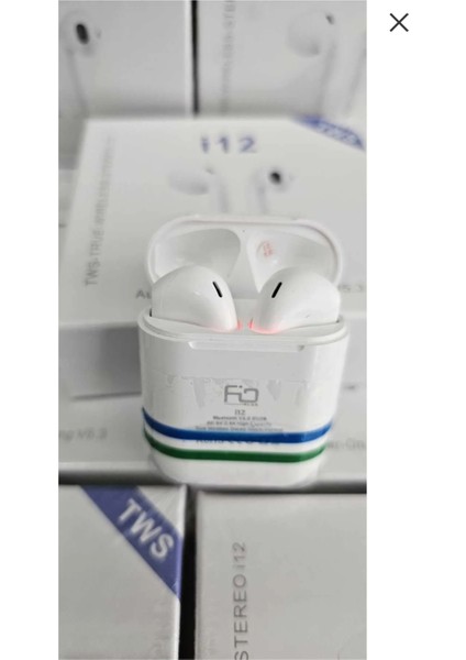 Wıreless-Stereo I12 Yeni Versiyon 5.0 Bluetooth Kulak Içi Kulaklık Ios-Androıd Uyumlu fiyatları