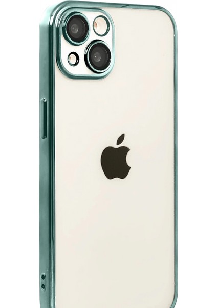 Apple iPhone 15 Lensli Silikon - Yeşil fiyatları