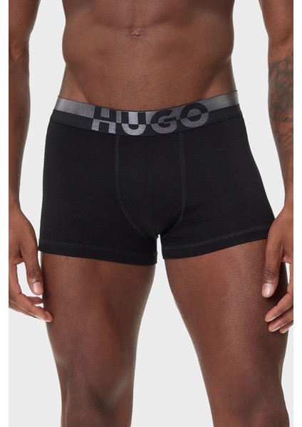 Logolu Streç Pamuklu 3 Pack Boxer Erkek Boxer 50545667 002 fiyatları