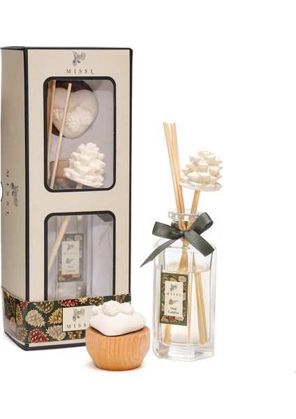 Yılbaşı Altıgen Oud Vanilya Hediye Seti