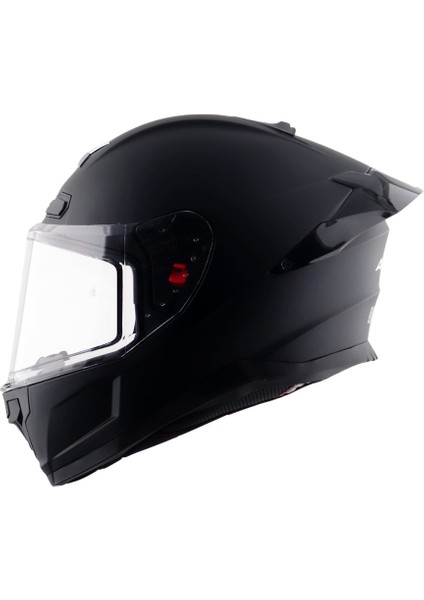 Saber Sc 2025 Üretim Mat Siyah Full Face